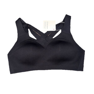 LULULEMON ENLITE WEAVE-BACK BRA BLACK COLOR NWT SIZE 36B